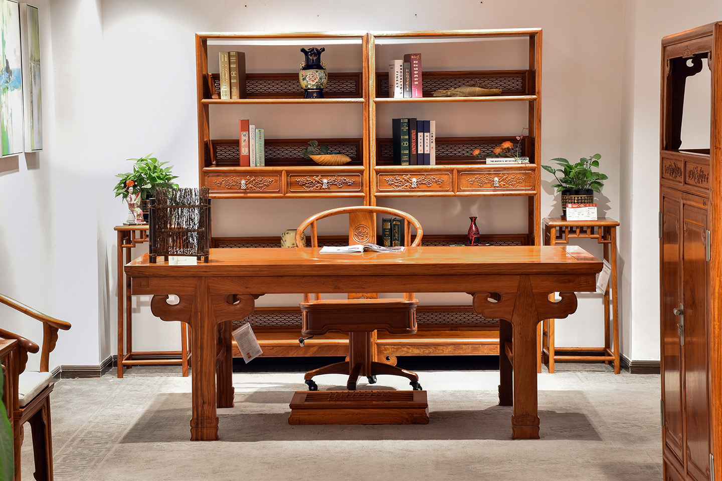 雍明系列-雍明系列书台