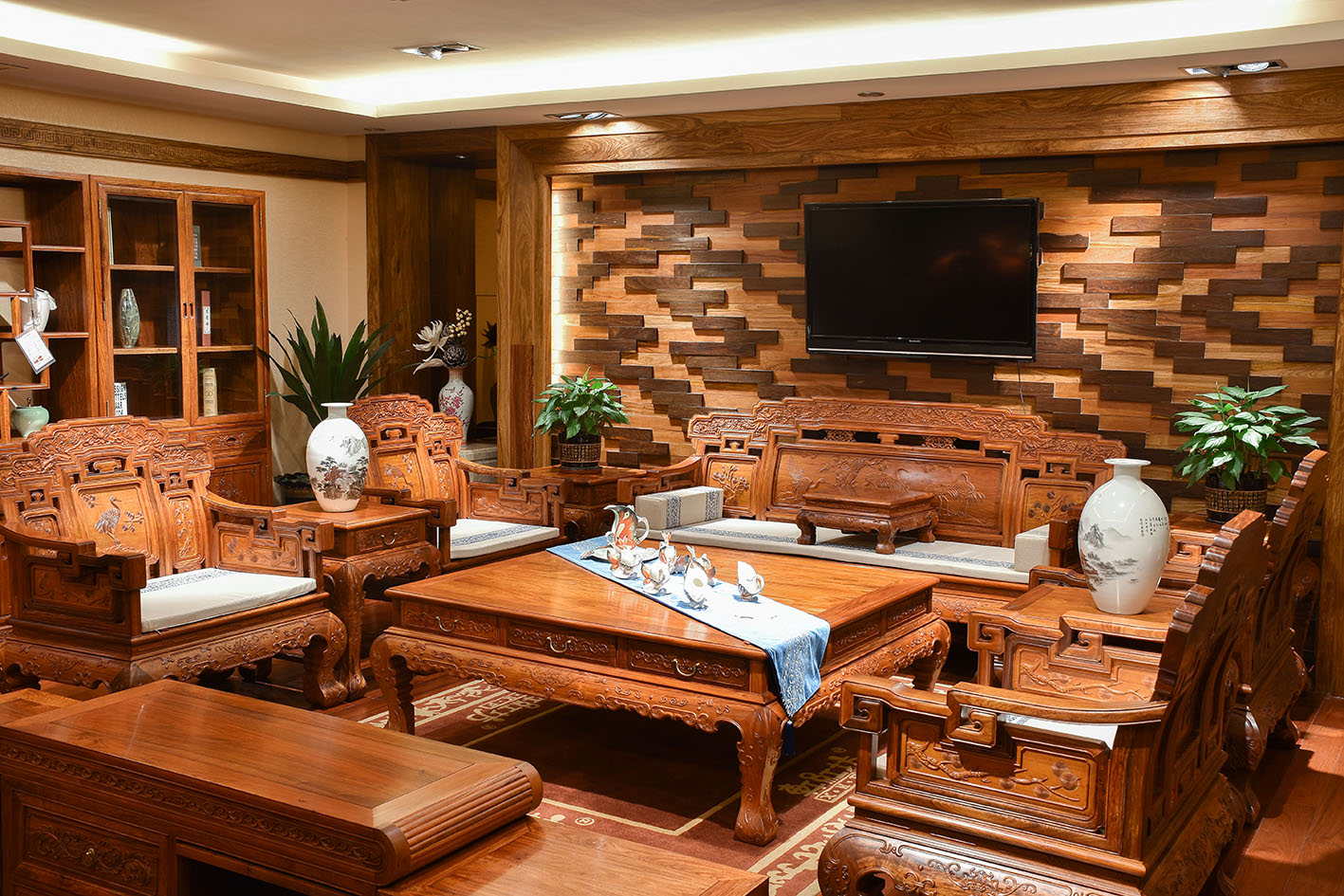 荷花沙发系列-荷花沙发11件套