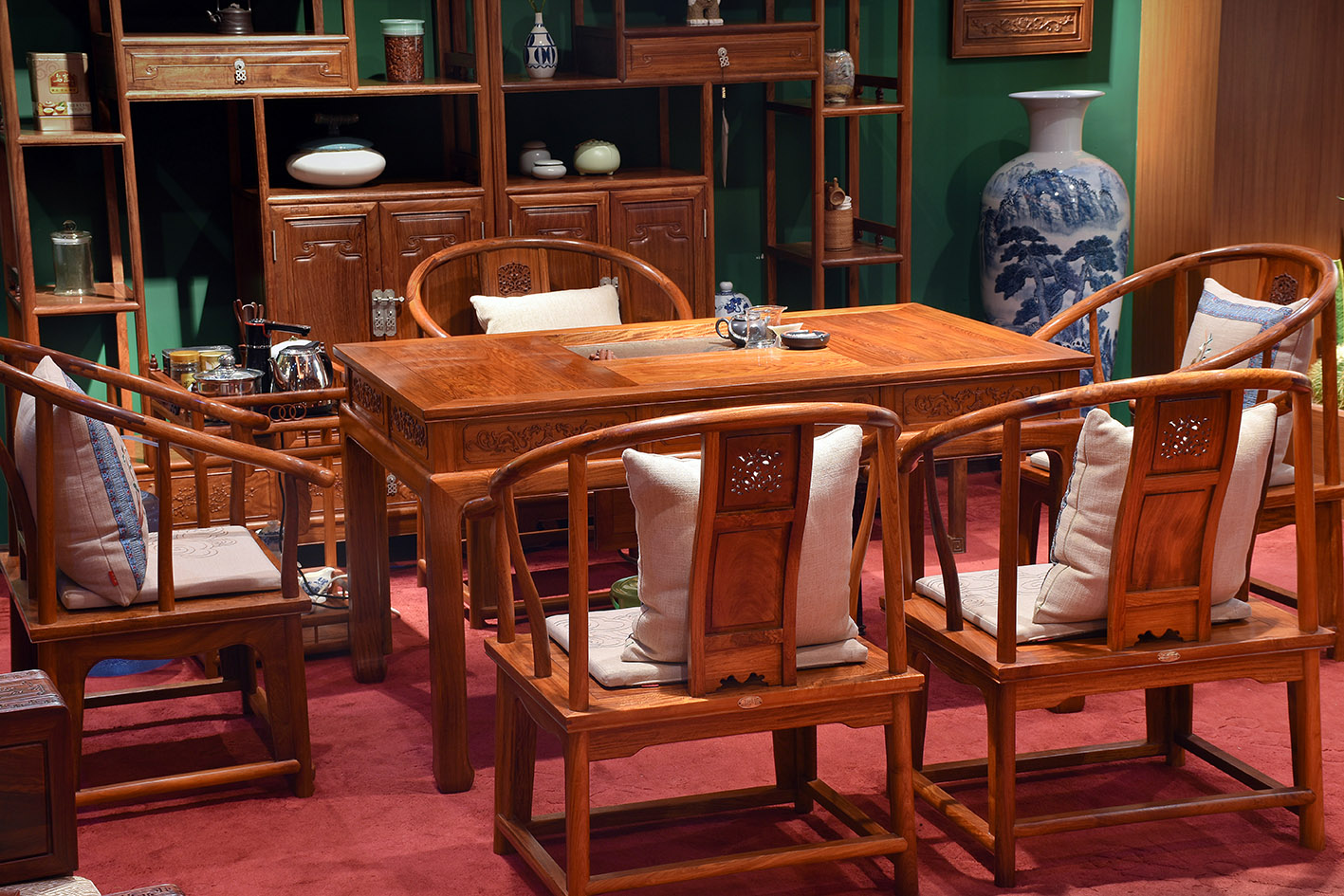 经典系列-圈椅茶台