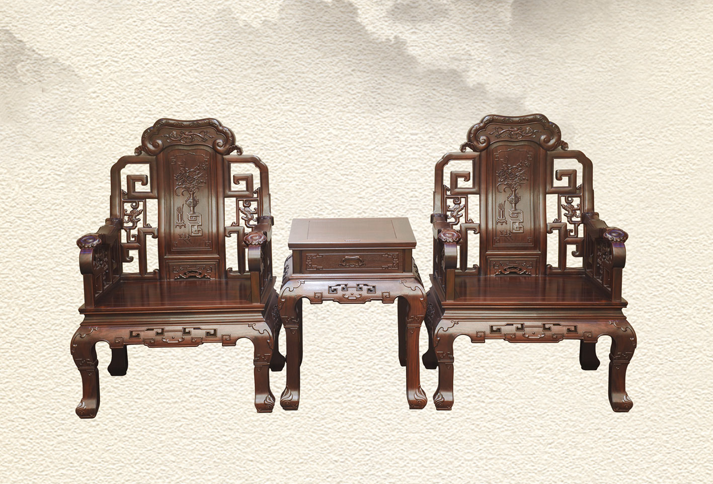 鸿运系列-鸿运休闲椅( 黑酸枝)