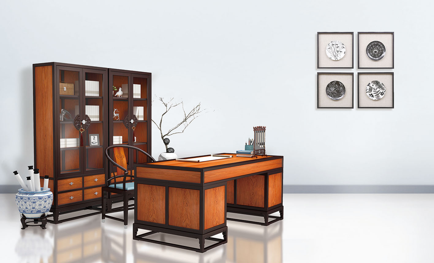 澜山系列-澜山书房