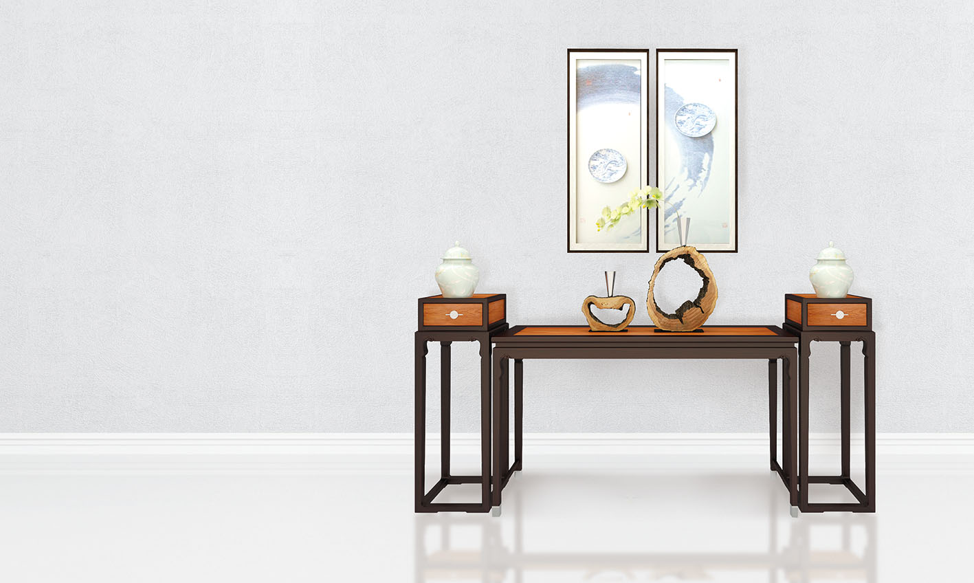 澜山系列-澜山画案