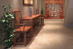 珠海旭日陶瓷订货地下一层过道